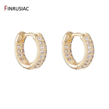 Zales Hoop Diamond Earrings: Chic Circle Earrings for Women