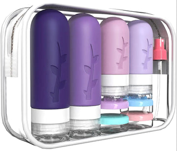 18-Pack TSA Approved Travel Containers for Toiletries