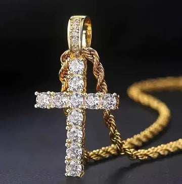 Women's Cross Pendant: Jerusalem Cross Necklace for Meaningful Style