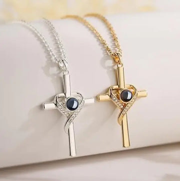 Crystal Blue Stone Pendant Necklace: Real Crystal Necklace Pendant for Elegant Style
