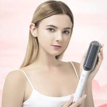 Electric Hair Straightener Comb for Effortless Styling