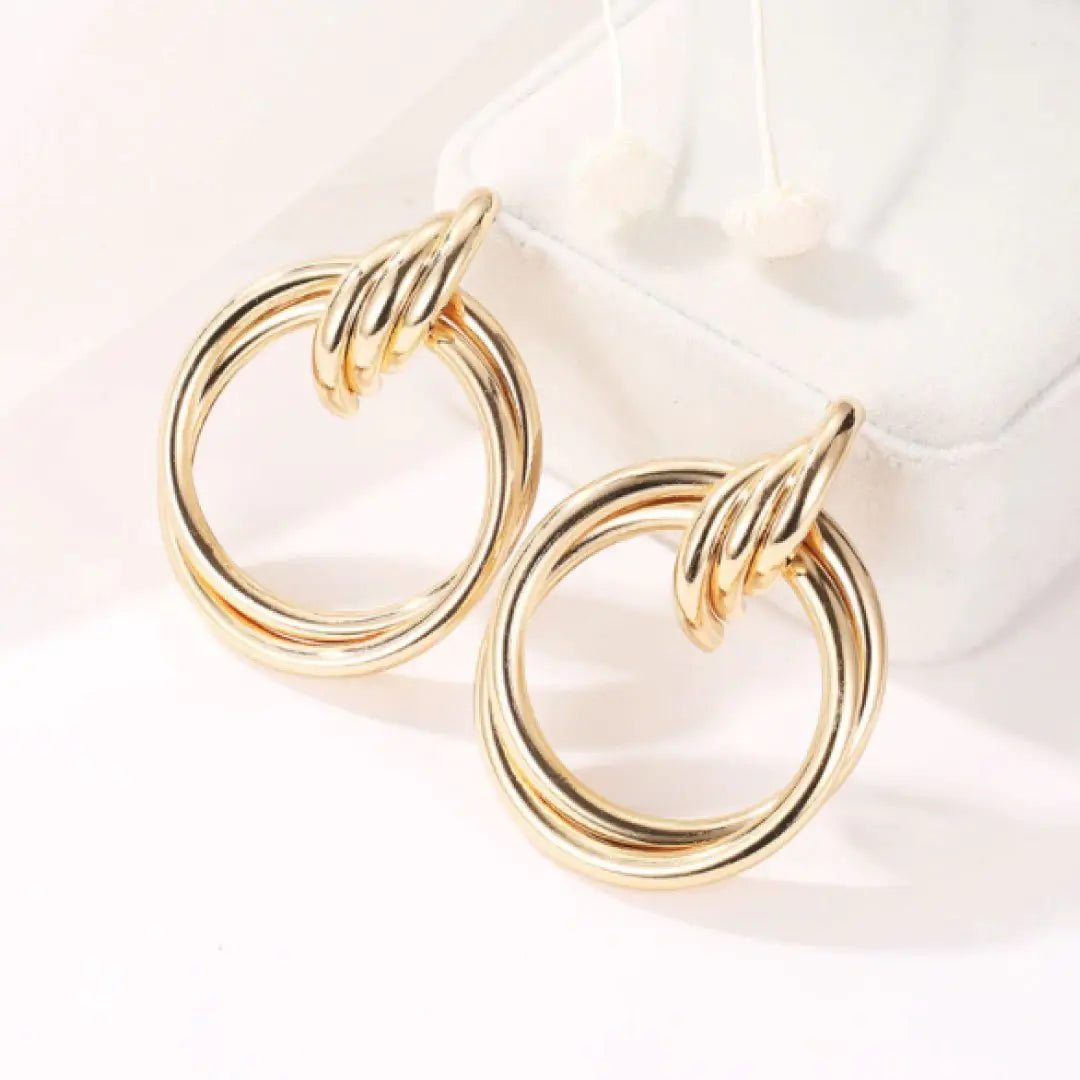 Women’s Small Gold Hoop Earrings: Andy Earrings for Effortless Chic
