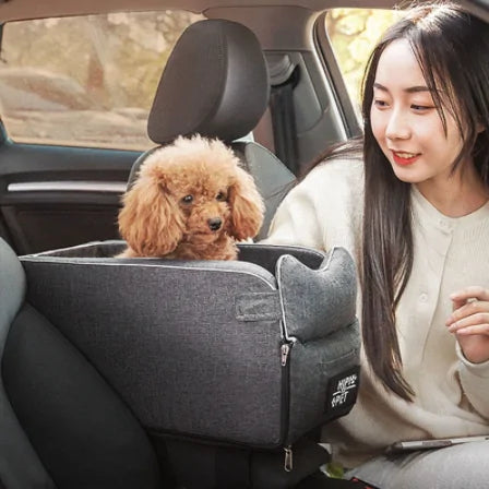 Portable Tiny Dog Car Seat for Safe and Comfortable Travel