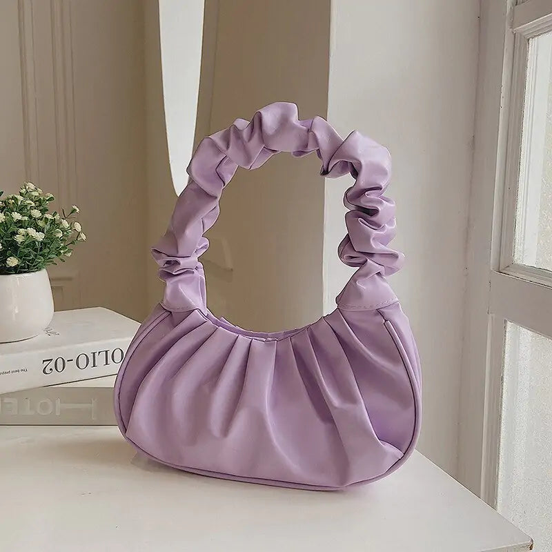 Fashion Cloud Pleated Handbags for Trendy Looks