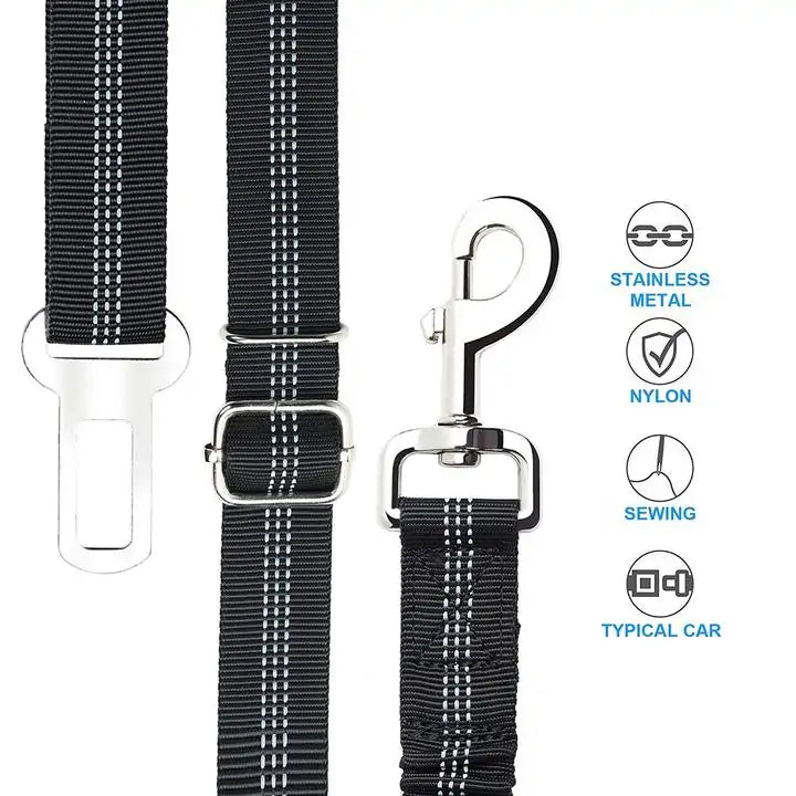 Durable Dog Seat Belt for Safe Car Travel