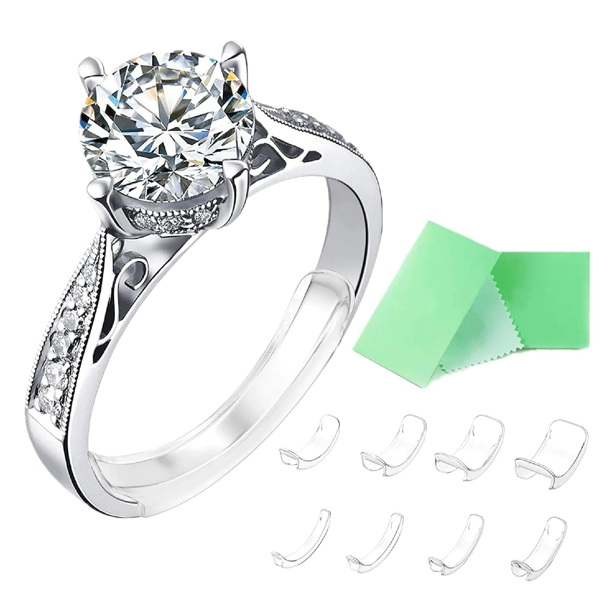 Invisible Ring Size Adjuster: Perfect Fit for Loose Sterling Silver Rings and More