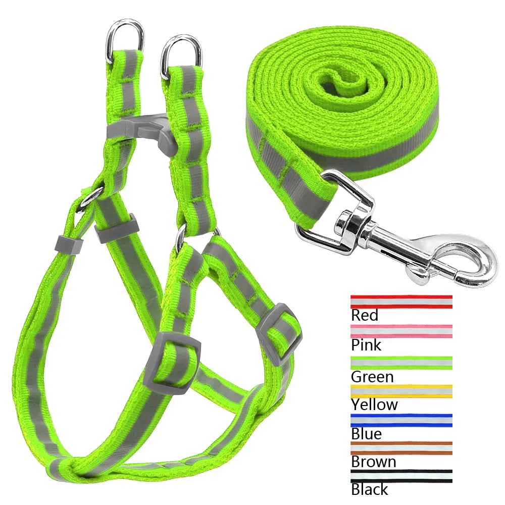 Durable & Comfortable Leash and Harness Combo for Dogs