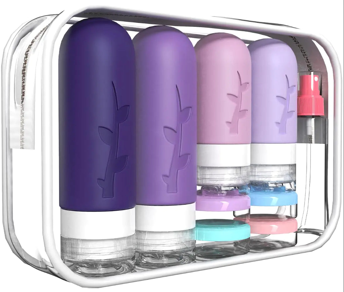 18-Pack TSA Approved Travel Containers for Toiletries