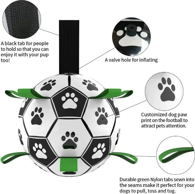 Interactive Dog Toy – Fun Pet Football for Active Dogs