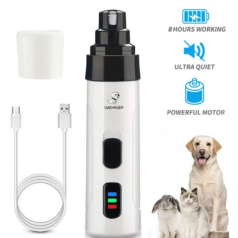 Electric Dog Nail Trimmer for Safe and Easy Grooming