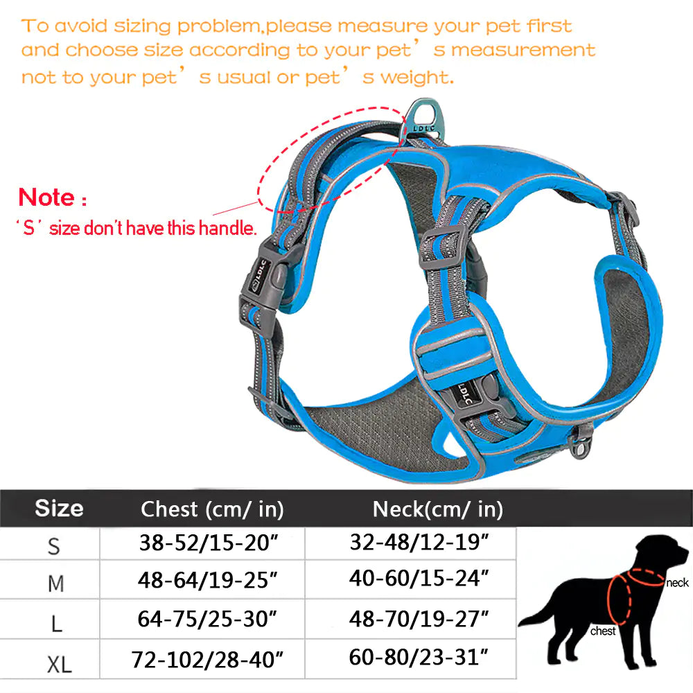 Comfortable Dog Harness – Adjustable and Secure Harness for Walking