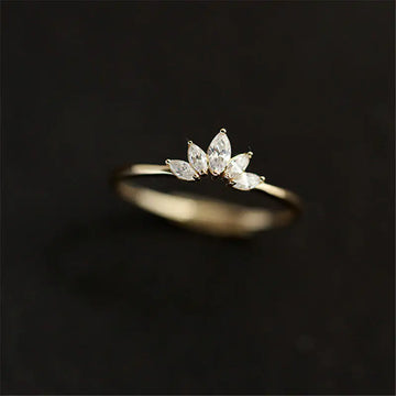 Simple Crown Rings for Elegant Everyday Wear