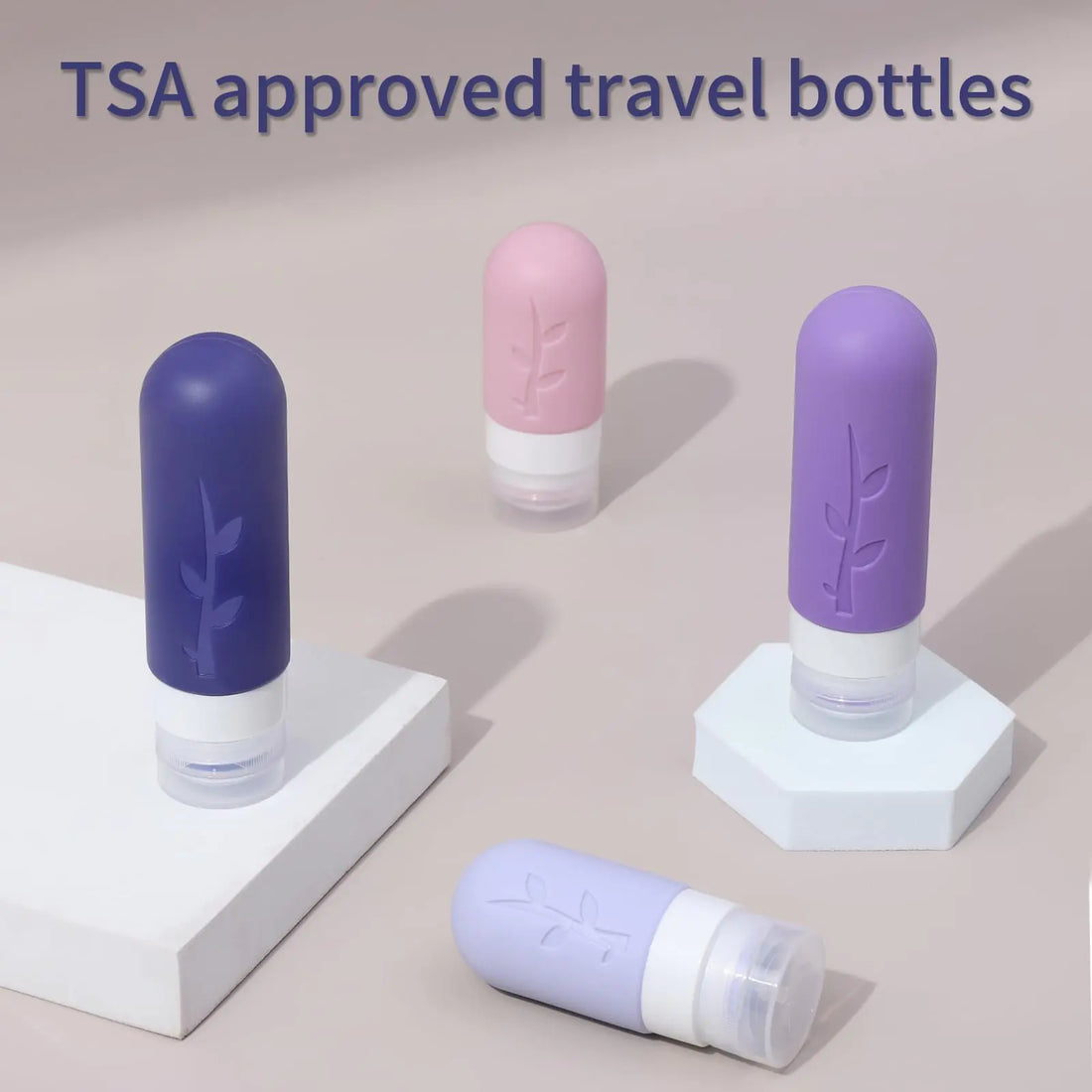 18-Pack TSA Approved Travel Containers for Toiletries