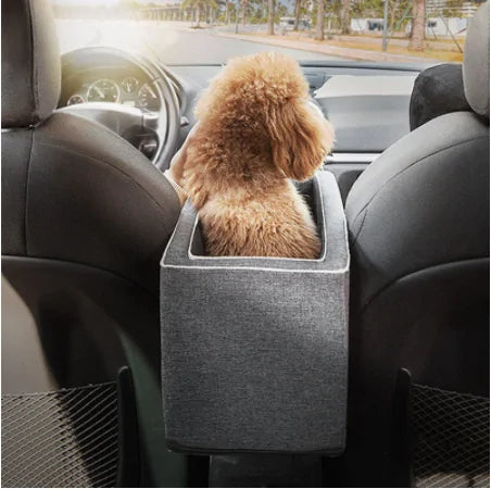 Portable Tiny Dog Car Seat for Safe and Comfortable Travel